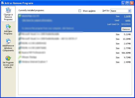 Windows Delete Running Program