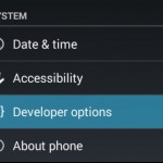 Enable Developer Options Android 4.3